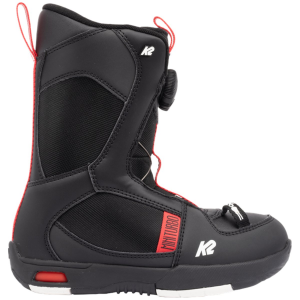 K2 Mini Turbo Snowboard Boots Boys | Black | 9 | Christy Sports