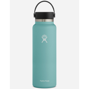 Hydro Flask 40oz Wide Mouth Water Bottle | Aqua | Christy Sports