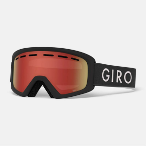 Giro Rev Goggle Youth + Amber Scarlet Lens | Black | Christy Sports
