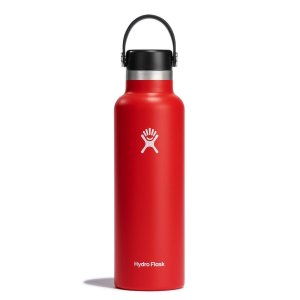 Hydro Flask 21oz Standard Mouth Waterbottle | Red | Christy Sports