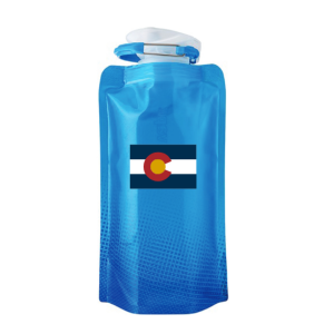 Vapur .5L Wide Mouth Anti-Bottle Colorado Print Waterbottle | Royal Blue | Christy Sports