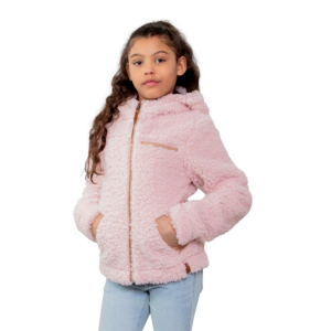 Obermeyer TG Amelia Sherpa Jacket Teen Girls | Pink | Medium | Christy Sports