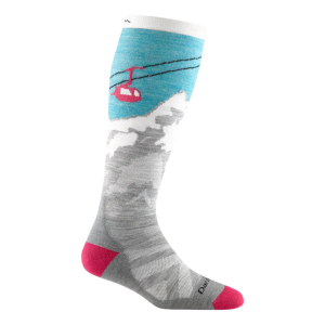 Darn Tough Yeti Snow Sock Womens | Multi Pink | Large | Christy Sports