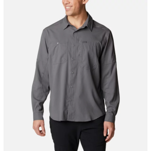 Columbia Silver Ridge Utility Lite Long Sleeve Mens | Charcoal | Large | Christy Sports