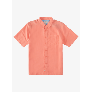 Quiksilver Centinela 4 Short Sleeve Shirt Mens | Coral | Large | Christy Sports