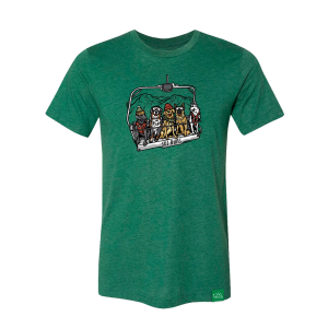 Wild Tribute Ski Bums Shirt | Green | Large | Christy Sports