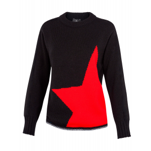 Newland Lou Sweater Womens | Multi Red | Medium | Christy Sports