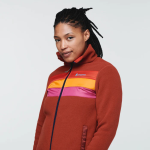 Cotopaxi Teca Fleece Full-Zip Jacket Womens | Multi Brown | Large | Christy Sports
