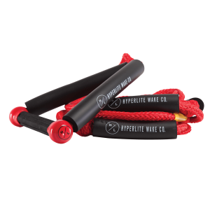 Hyperlite 25' Surf Rope + Handle | Red | Christy Sports
