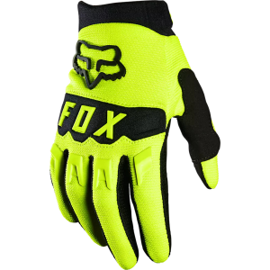 Fox Racing DirtPaw Glove Youth | Lime | Small | Christy Sports