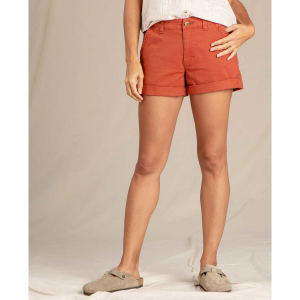 Toad&Co Earthworks Camp Shorts Womens | Rust | 6 | Christy Sports