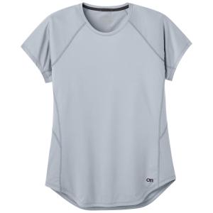 Outdoor Research Argon Short-Sleeve T-shirt Womens | Gray | Large | Christy Sports