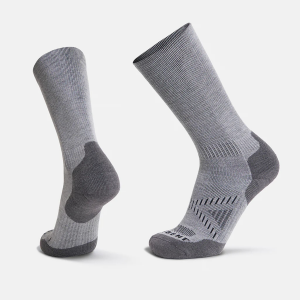 Le Bent Light Crew High Sock | Charcoal | Small | Christy Sports