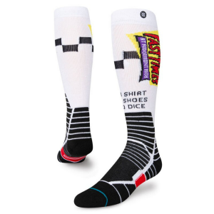 Stance Gnarly Snow Socks | Multi White | Medium | Christy Sports