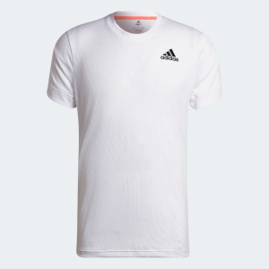 Adidas Tennis Freelift T-shirt Mens | White | Large | Christy Sports