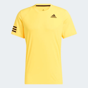 Adidas Club 3-Stripe Tennis Polo Shirt Mens | Yellow | Large | Christy Sports