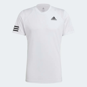 Adidas Club Tennis 3-Stripes T-shirt Mens | White | Small | Christy Sports