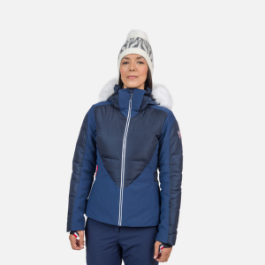 Rossignol Victoire Hybrid Ski Jacket Womens | Multi Navy | Medium | Christy Sports