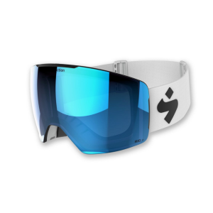 Sweet Protection Connor RIG Reflect Goggles + Aquamarine Lens | White | Christy Sports