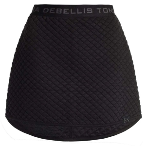 Tonia Debellis Quilted Black Ski Skirt Womens | Black | Medium | Christy Sports