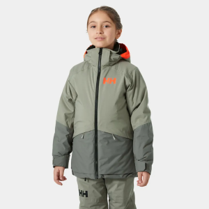 Helly Hansen Stellar Ski Jacket Kids | Multi Gray | 10 | Christy Sports