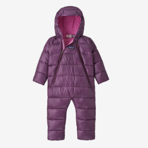 Patagonia Hi-Loft Down Sweater Bunting Infant | Purple | 12M | Christy Sports