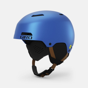 Giro Crue Mips Helmet + Blue Shreddy Yeti Kids | Blue | Small | Christy Sports