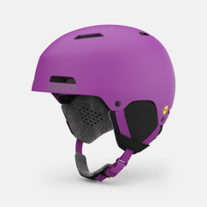 Giro Crue Mips Helmet + Matte Berry Kids | Purple | Medium | Christy Sports