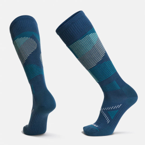 Le Bent Shred UL Snow Sock | Multi Blue | X-Large | Christy Sports