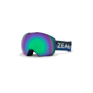 Zeal Cloudfall Goggles + Polar Jade Mirror Lens | Navy | Christy Sports