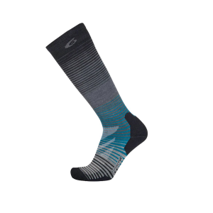 Point6 Merge Light Cushion Socks | Multi Black | Medium | Christy Sports