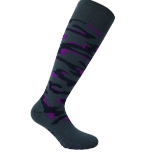 Eurosock Snowbase Socks | Multi Charcoal | Small | Christy Sports