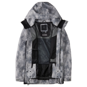 DC Shoes Command 45K Technical Snow Jacket Mens | Multi Gray | Large | Christy Sports