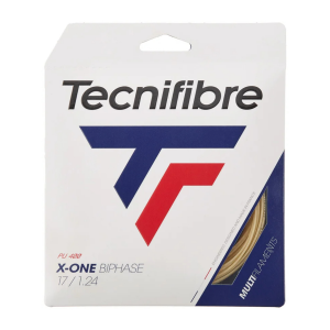 Tecnifibre X-One Biphase Tennis String 17 Gauge | Natural | Christy Sports