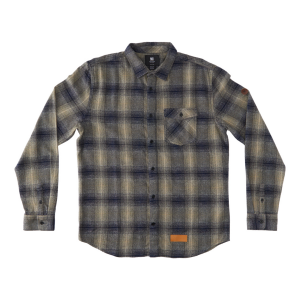 DC Shoes Marshal Flannel Long Sleeve Mens | Multi Blue | Large | Christy Sports