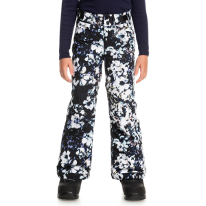 Roxy Backyard Printed Insulated Snow Pants Junior Girls | Multi Black Pat | 10 | Christy Sports
