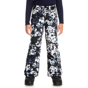 Roxy Backyard Printed Insulated Snow Pants Junior Girls | Multi Black Pat | 14 | Christy Sports