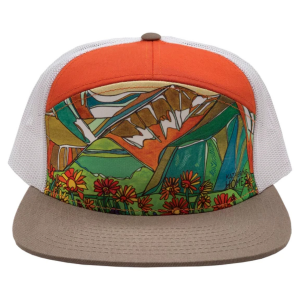 Katherine Homes Mountain Daisies 7 Panel Hat | Christy Sports