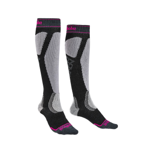 Bridgedale Ski Easy On Socks Womens | Multi Black | Medium | Christy Sports