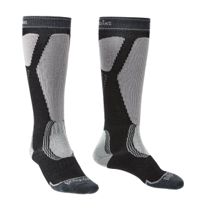Bridgedale Skl Easy On Socks Mens | Multi Black | Medium | Christy Sports