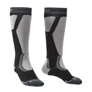 Bridgedale Skl Easy On Socks Mens | Multi Black | Large | Christy Sports