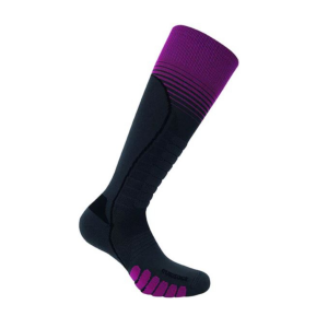 Eurosock Silver Supreme Ski Socks | Multi Charcoal | Medium | Christy Sports