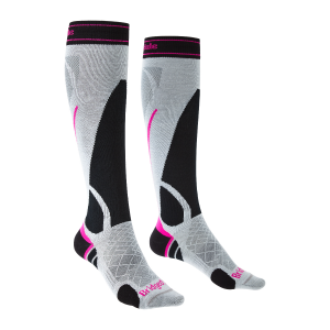 Bridgedale Ski Lightweight Socks Womens | Silver | Large | Christy Sports