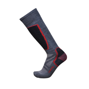 Point6 Pro Light OTC Ski Socks | Multi Red | Medium | Christy Sports