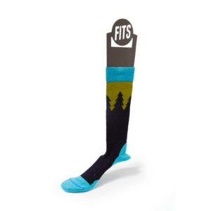 FITS Seirra Light OTC Ski Socks Womens | Navy | Medium | Christy Sports