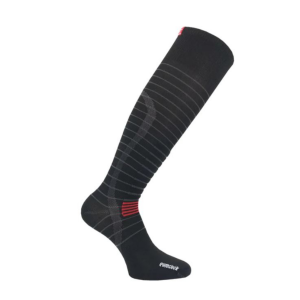 EuroSock Silver Ski Light Socks Mens | Multi Black | Medium | Christy Sports