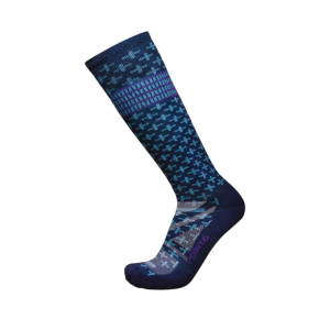 Point6 Lace Ultra Light Cushion OTC Sock Womens | Multi Navy | Medium | Christy Sports