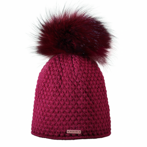 Starling Bubbles Pom Beanie Womens | Red | Christy Sports