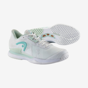 Head Sprint Pro 3.5 Court Tennis Shoes Womens | Multi White | 10 | Christy Sports