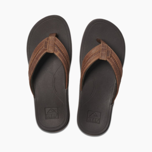 Reef Leather Ortho Coast Sandal Mens | Brown | 8 | Christy Sports